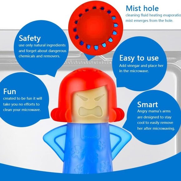 New AngryMama Microwave Cleaner - Picture 4 of 7